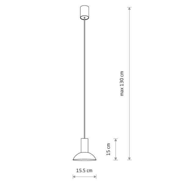 Подвесной светильник, люстра Nowodvorski 8192 Hermanos C GU10 1x10W IP20 черный - фото №2