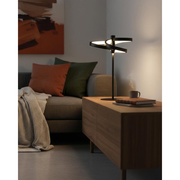 Настольная лампа Goldlux 335999 Ribbon LED 1x12W 4000K 1700Lm IP20 черная - фото №2