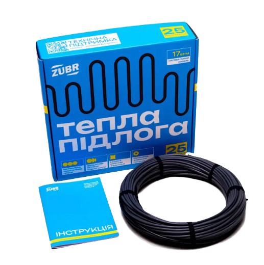 Нагревательный кабель ZUBR DC CABLE 17/440Вт - фото №1