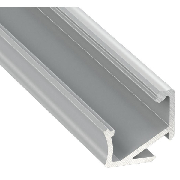 Профіль для світлодіодної стрічки Lumines H срібло