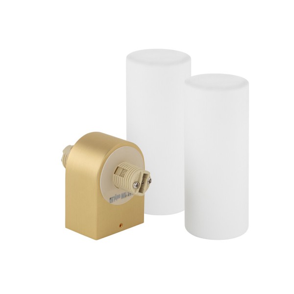 Бра для ванної, світильник Nowodvorski 10727 Natalie G9 2x10W IP44 латунний - фото №3