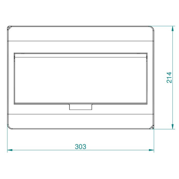 Накладний щит Elegant 1/12 IP40 Elektro-Plast - фото №4