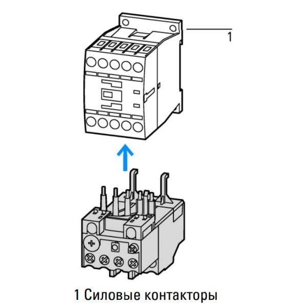 Тепловое реле Eaton Moeller ZB12-6 - фото №3