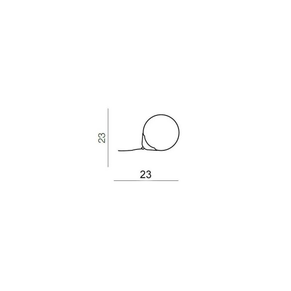 Настільна лампа Azzardo AZ2054 Aris E27 1x10W 4000K IP20 - фото №2