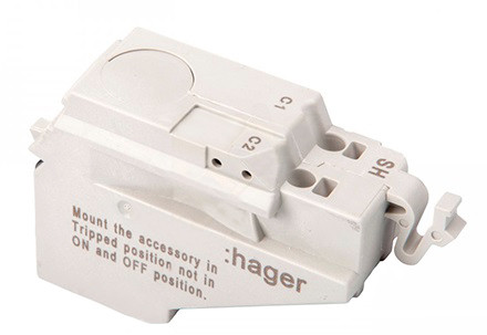 Расцепитель независимый SH Hager HXA004H - фото №1