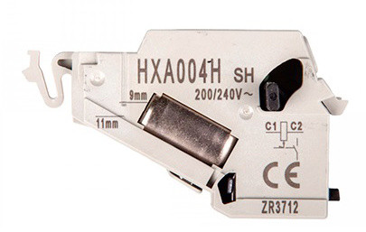 Расцепитель независимый SH Hager HXA004H - фото №2