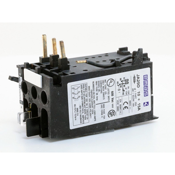 Реле термічне EMAS JA25O 10-15А - фото №4