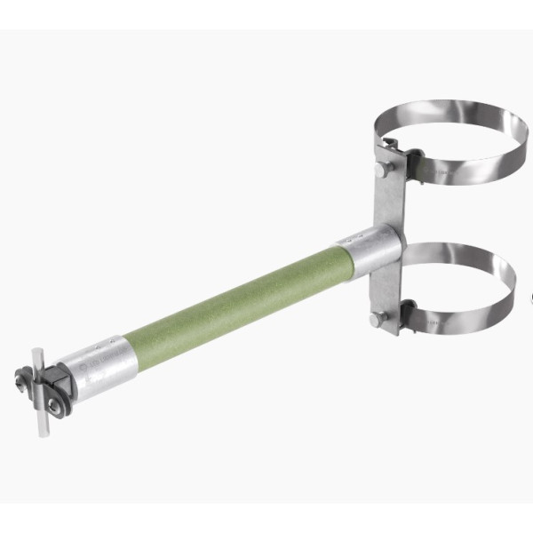 Ізоляційна штанга Leo Lightman L1000 з пластиною Fix Al/Gfk (324039) - фото №4