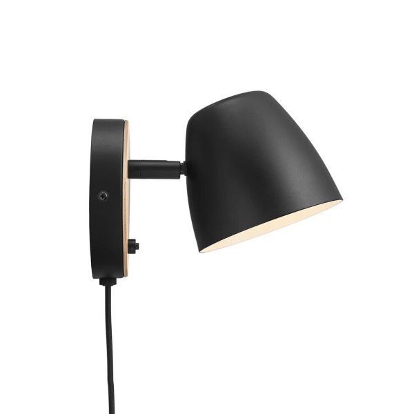 Бра, настінний світильник Nordlux 2112631003 Theo GU10 1x35W IP20 чорний - фото №3