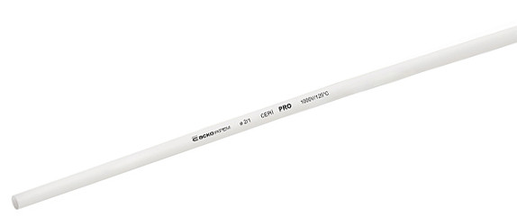 Термозбіжна трубка Аско-Укрем PRO Ø 2,0/1,0 біла (A0150040451)