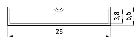 З'єднувальна кабельна гільза E.Next e.tube.stand.gty.6 луджена мідна (s041004) - фото №1