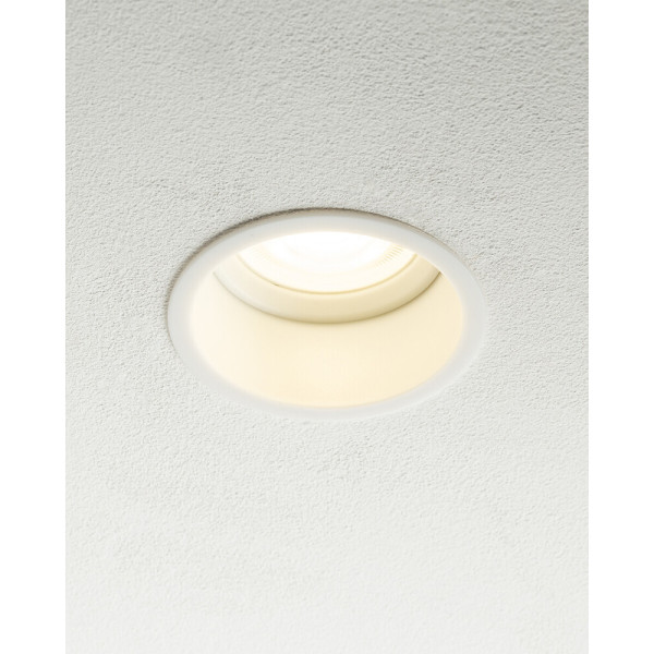 Точковий світильник Nowodvorski 10788 Cup GU10 1x10W IP20 білий - фото №1