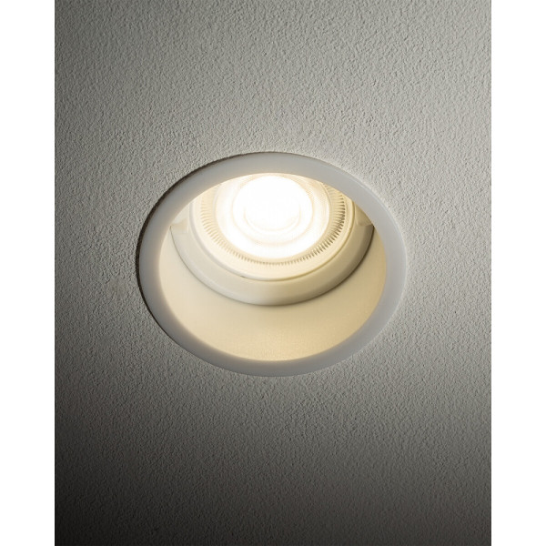 Точковий світильник Nowodvorski 10788 Cup GU10 1x10W IP20 білий - фото №2