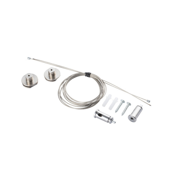 Набор подвесного крепления магнитного трека Nowodvorski 10170 LVM Suspension Kit IP20 черный