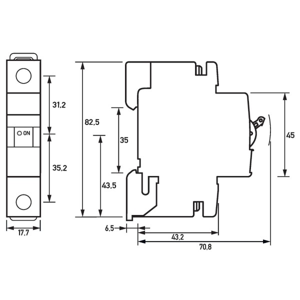 Автоматический выключатель Doepke DLS 6i B16-1 - фото №6
