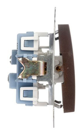 Подвійний прохідний вимикач Kontakt Simon Simon 54 Premium DW6/2.01/46 (бронза) - фото №2