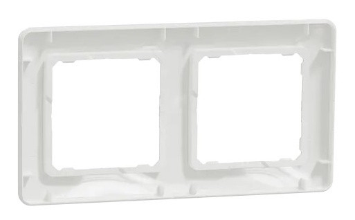 Рамка двойная Schneider Electric Sedna Design белая SDD311802 - фото №3