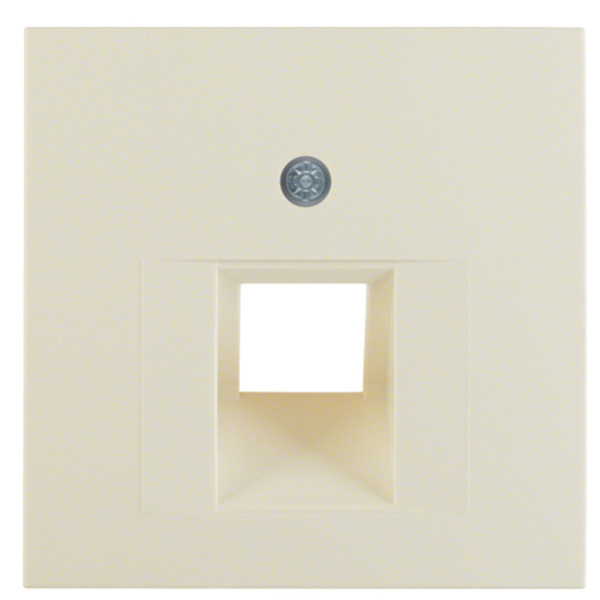 Накладка для розетки UAE, белая Berker S.1