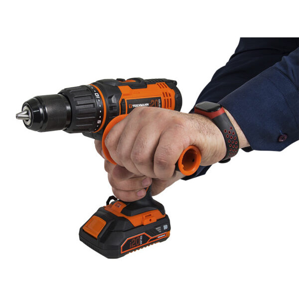 Аккумуляторный шуруповерт Tekhmann (848394) TCD-60/i20 kit - фото №4