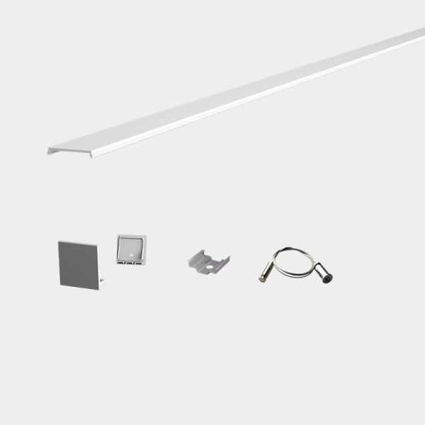 LED-профіль MLG підвісний LP35351F з розсіювачем, 2 метра - фото №3