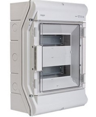 Щит накладной Vector VE218DN на 36 (40) модулей 2-рядный Hager