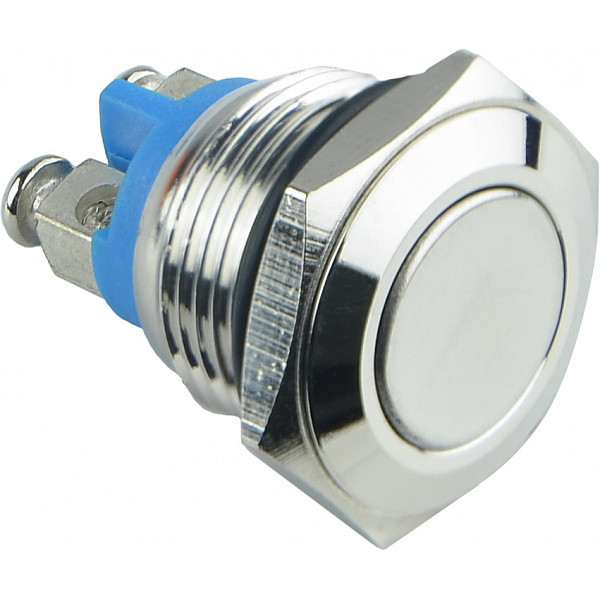 Металева кнопка Аско-Укрем TY 16-211A Scr 1NO (A0140010084) - фото №1