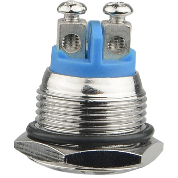 Металева кнопка Аско-Укрем TY 16-211A Scr 1NO (A0140010084) - фото №3