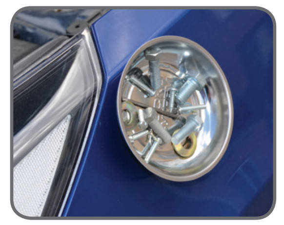 Магнітний тримач (тарілка) 7003, Ø148мм - фото №3