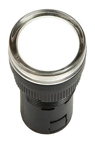 Сигнальна лампа TNSy AD16DS Ø16мм 110В AC/DC біла (TNSy5502224)