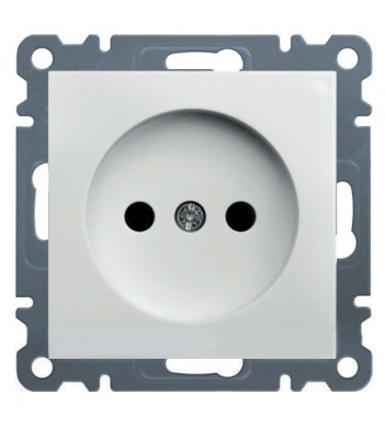 Розетка без з/к WL1010 Lumina-2, белая, Hager