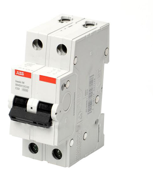 Автоматичний вимикач ABB BASIC M 2Р 40А 4,5kA - фото №2