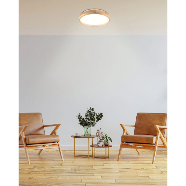 Люстра Goldlux 331908 Janusz LED 1x12W 4000K 1400Lm IP44 бежева - фото №1