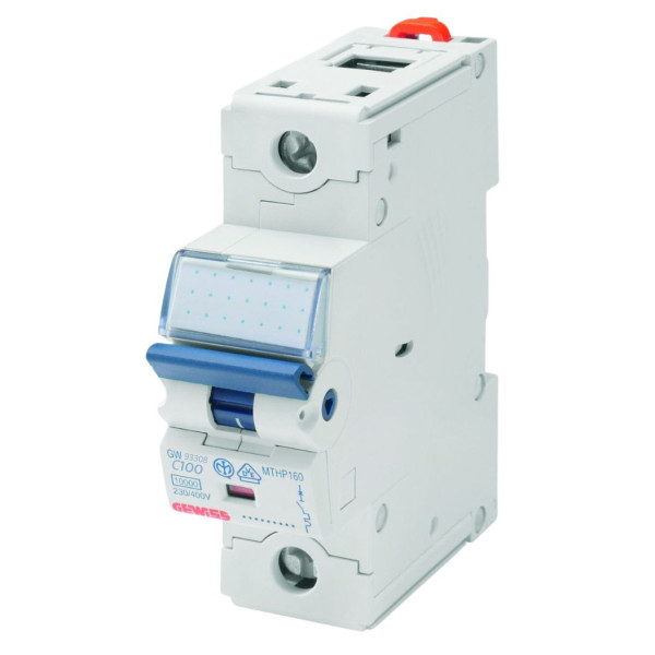 Автоматичний вимикач GEWISS MTHP160 1P C 100А 16кА (GW93308)