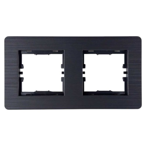 Рамка Nilson Selene антрацит 2-на ( 23362592 )