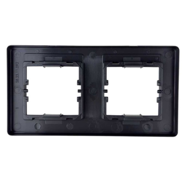 Рамка Nilson Selene антрацит 2-на ( 23362592 ) - фото №1