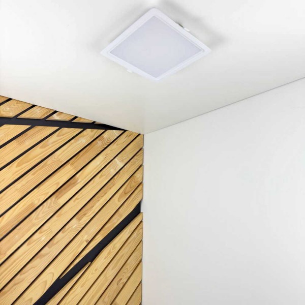 Світильник LED даунлайт Violux ALUMIN 24W 4200K квадрат IP20 ( 121290 ) - фото №1