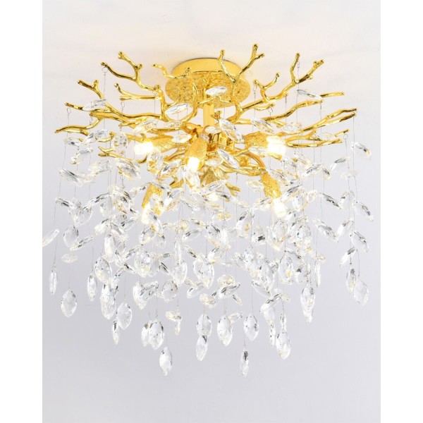 Люстра Zuma Line 5905316667228 Cindy G9 6x3.5W IP20 золотая - фото №2