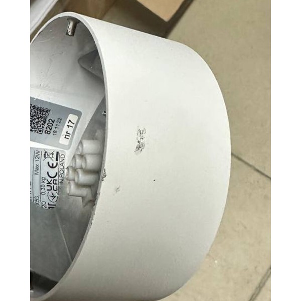 Точечный светильник Nowodvorski 38202 Flea GX53 1x12W IP20 белый - фото №1