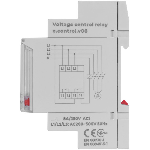 Реле контролю фаз E.Next e.control.v06 - фото №2
