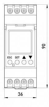 Реле контролю фаз E.Next e.control.v06 - фото №3