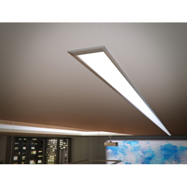 Профіль для світлодіодної стрічки Lumines INSO срібло - фото №4