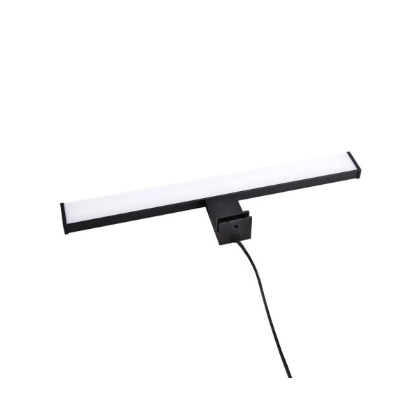 Светильник подсветка для зеркала Goldlux 328519 Elba Led 40 1x8W 4000K 900Lm IP44 Черный - фото №1