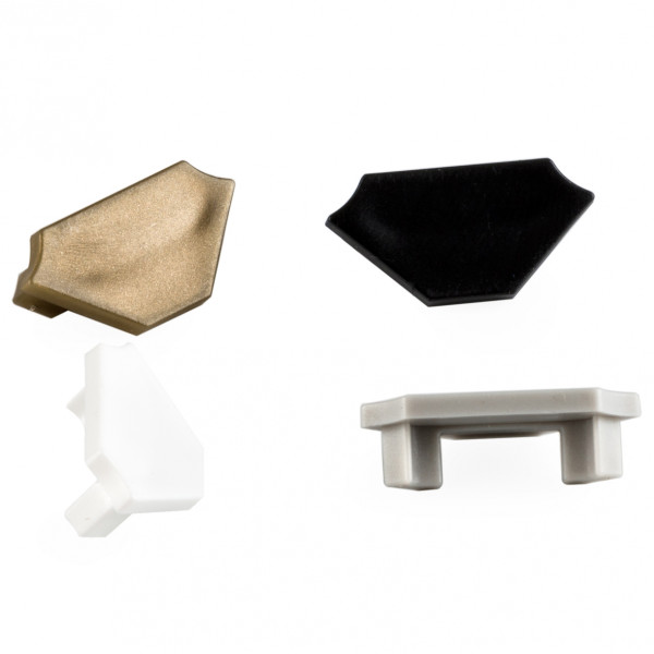 Заглушка Lumines для типа C без отверстия сталь - фото №1