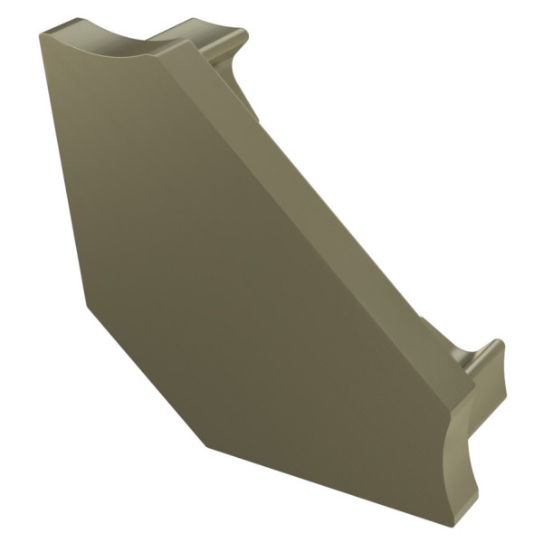 Заглушка Lumines для типа C без отверстия сталь - фото №2