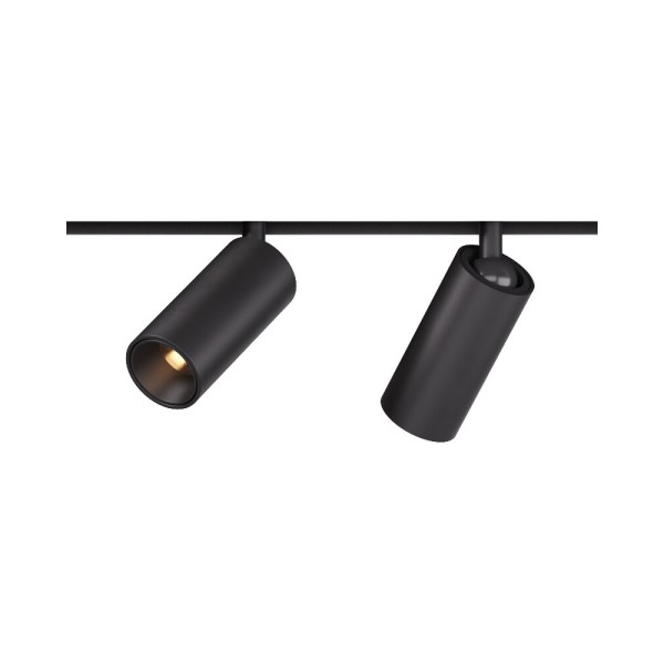 Магнитный трековый светильник Kloodi KDMG-SPOT30 2x3W 4K BK LED 480Lm IP20 черный - фото №2