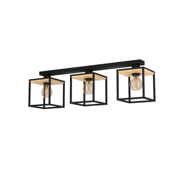 Люстра Eglo 99856 Libertad E27 3x40W IP20 черная