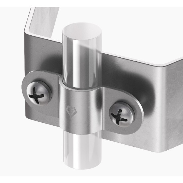 Тримач блискавкоприймача Leo Lightman L250 Ø16 Ni (415023) - фото №1