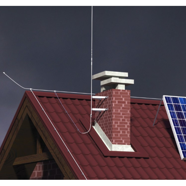 Тримач блискавкоприймача Leo Lightman L250 Ø16 Ni (415023) - фото №4