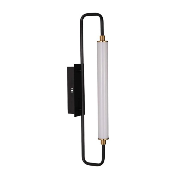 Бра, настінний світильник Goldlux 333995 Felicja LED 1x14W 4000K 2200Lm IP20 чорний