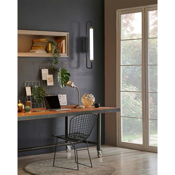 Бра, настінний світильник Goldlux 333995 Felicja LED 1x14W 4000K 2200Lm IP20 чорний - фото №2